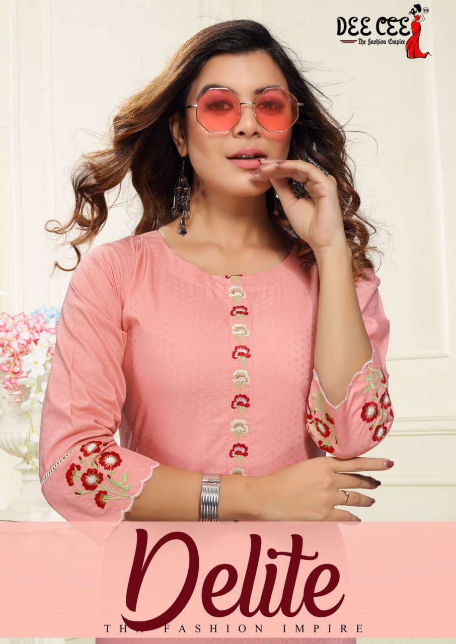 Deecee Delite Regular Wear Fancy Designer Kurti Collection